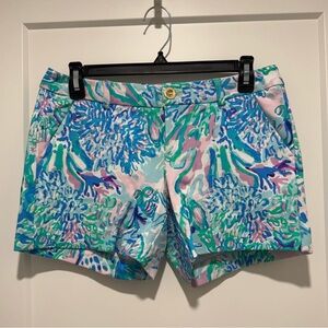 Lilly Pulitzer Callahan knit shorts 001273 Size 0